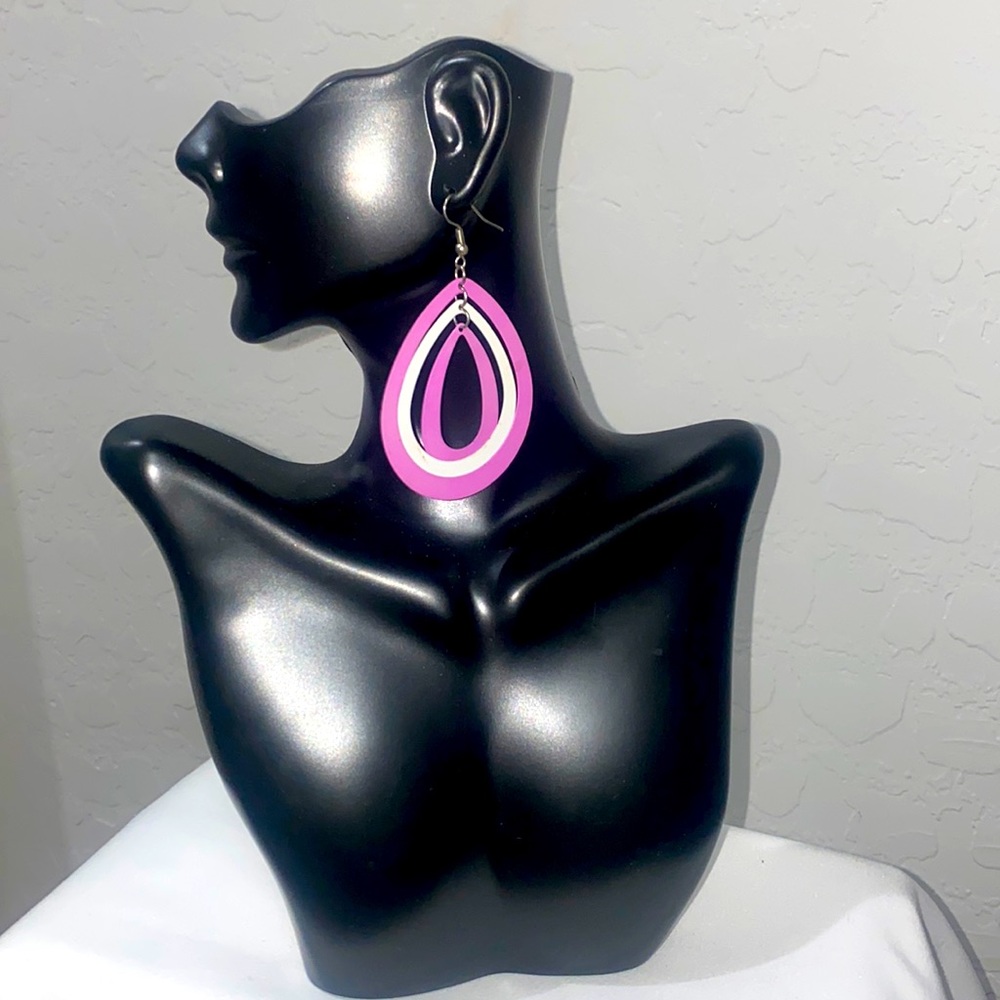 Retro disco earrings